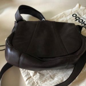 Hobo dark  brown crossbody